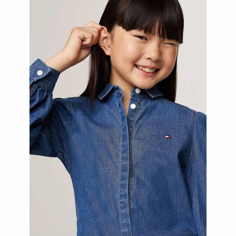 Tommy Hilfiger Stretch Denim Shirt 6-7Y image number 2